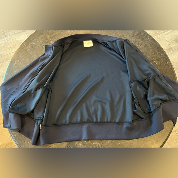 Stylus Lightweight Bomber Ladies Jacket in Navy blue size L - Picture 4 of 8